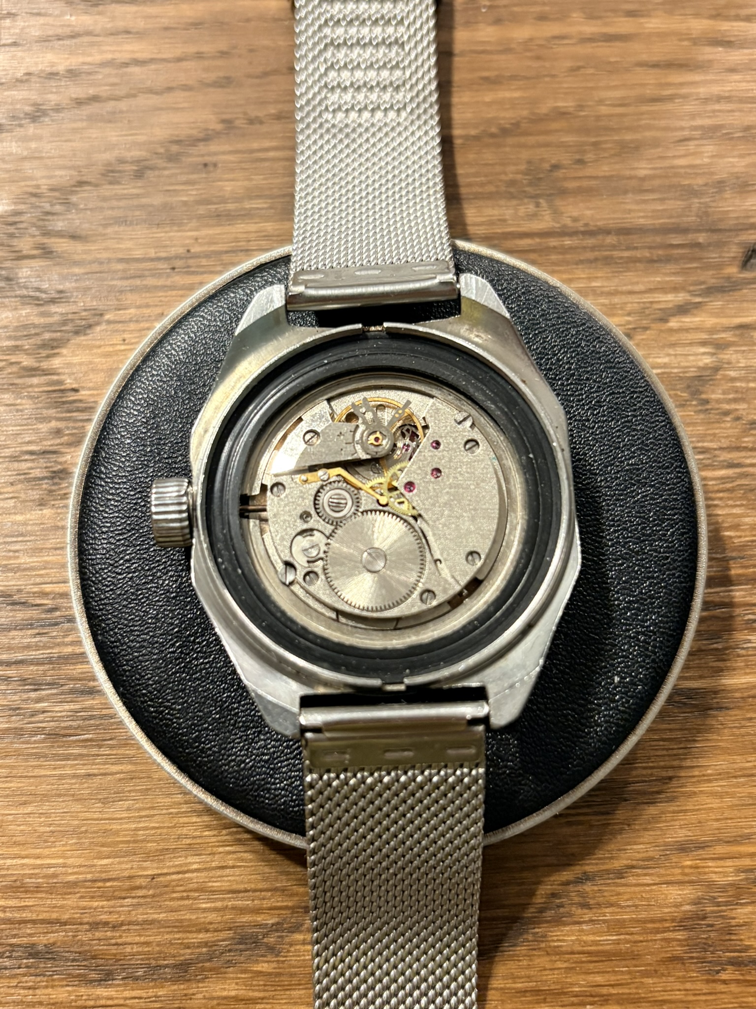 Vostok amphibia 2409 vintage ZSRR. Zegarek mechaniczny nurkowy z łodzią podwodną. Werk