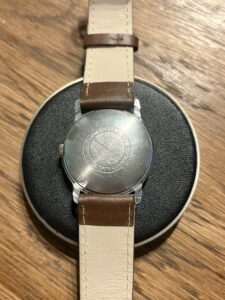 UmF Ruhla 23-32 vintage nrd zegarek mechaniczny tarcza radialna. Rzut dekiel