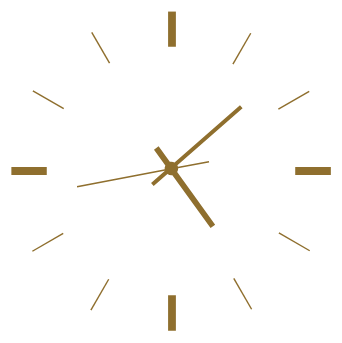 Wristo logo zegar złoty