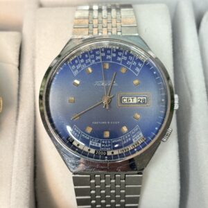 Raketa Multicalendar 2628.H vintage ZSRR niebieski