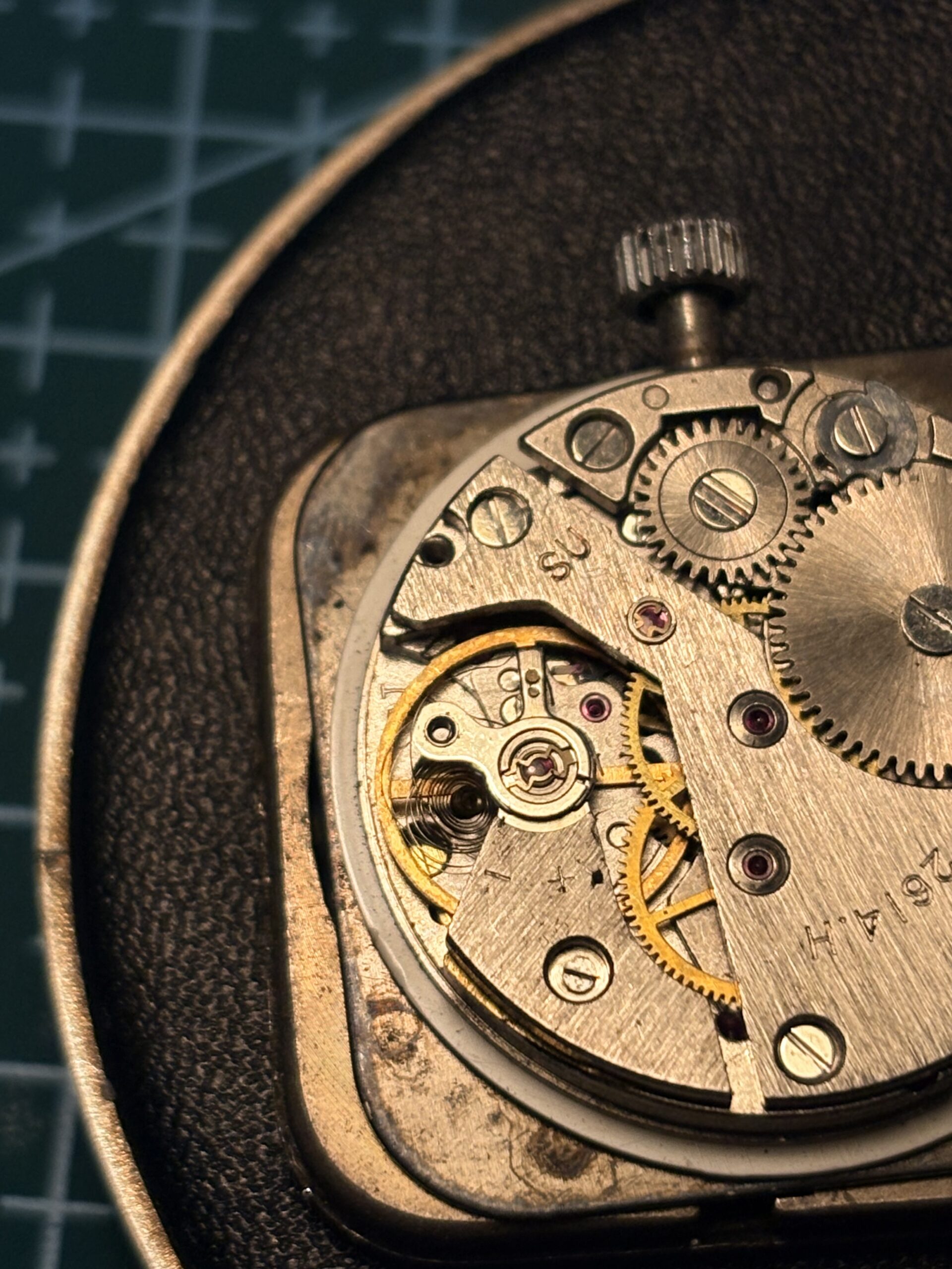 Raketa 2614H mechanizm balans włos problem