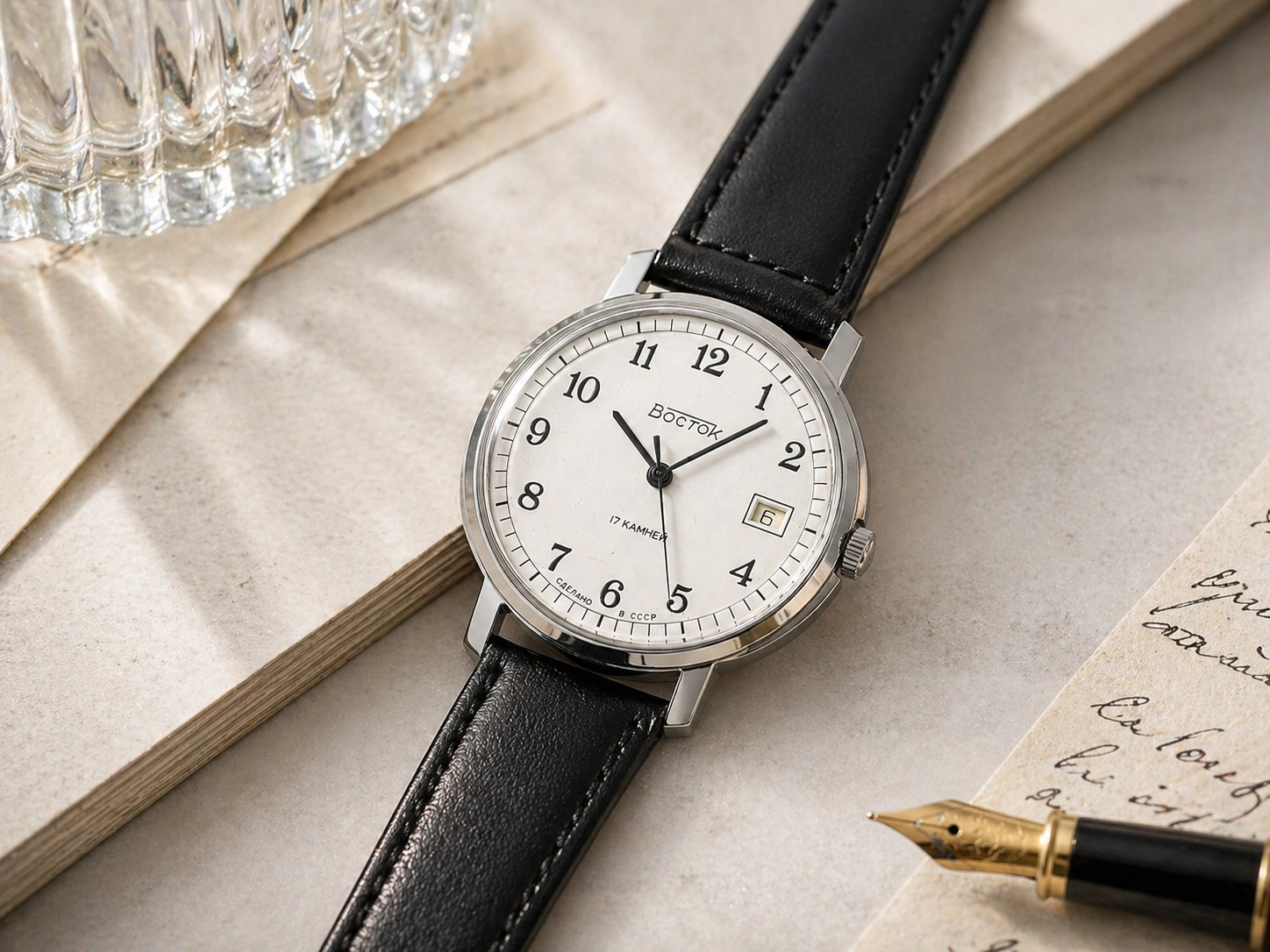 Vostok jajko koperta zegarek vintage ZSRR