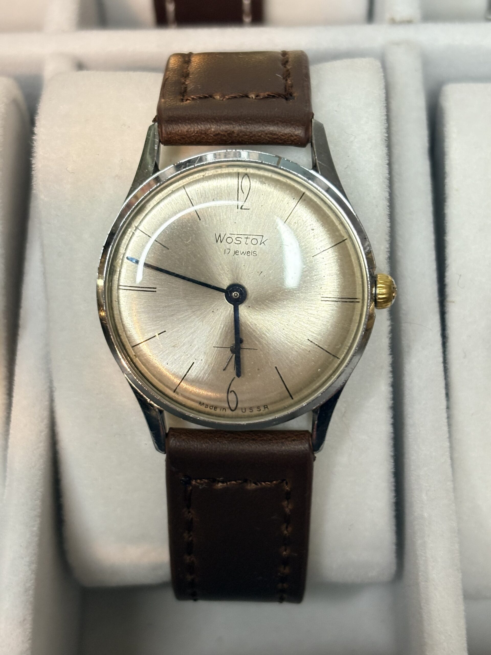 Wostok 2409 złoty sunburst vintage ZSRR