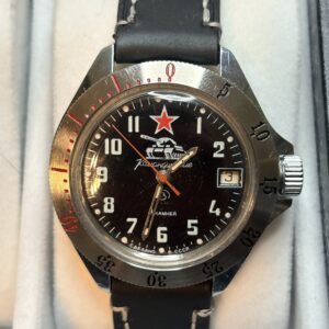 Vostok Komandirsk 2414A vintage ZSRR Czołg