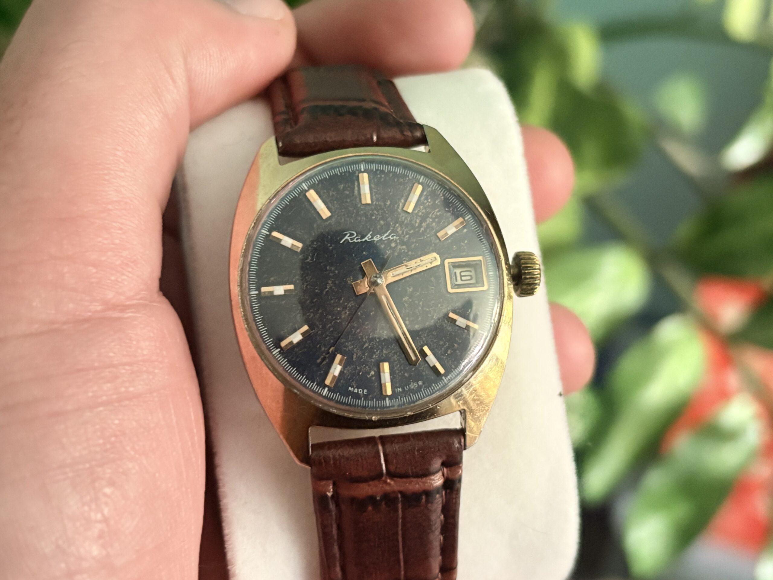 Raketa Sky Dust granatowy sunburst