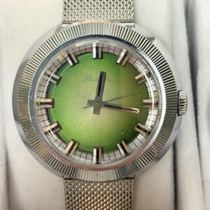 Zegarek Vintage Raketa UFO Zielona – Raketa 2609.HA USSR Sunburst